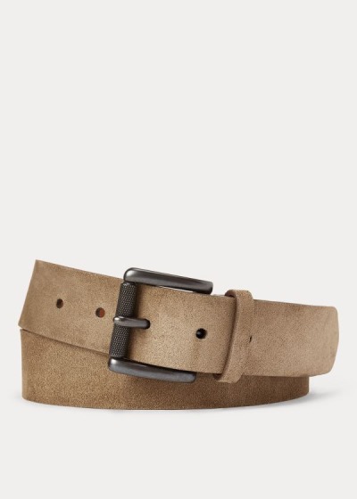 Cintos Ralph Lauren Camurça Roller-Buckle Homem 10468-ZTKB